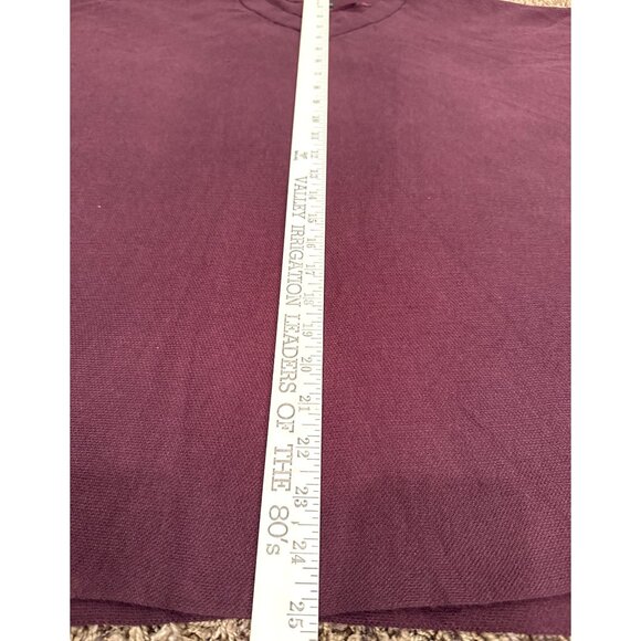 Ann Taylor M/L Purple V-Neck Poncho/Cape Sweater Cottagecore Prairie Casual - Picture 6 of 9